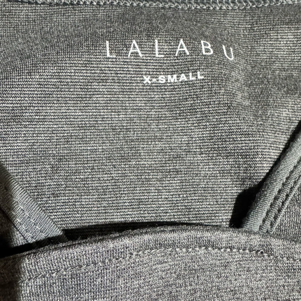Lalabu Soothe Shirt Gray XS Baby Wearing Tank Top Baby Wrap Shirt - Picture 5 of 6
